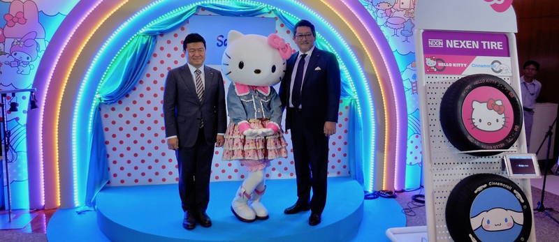 Illustration for article titled Finally, You Can Get Hello Kitty Tires For Your Car